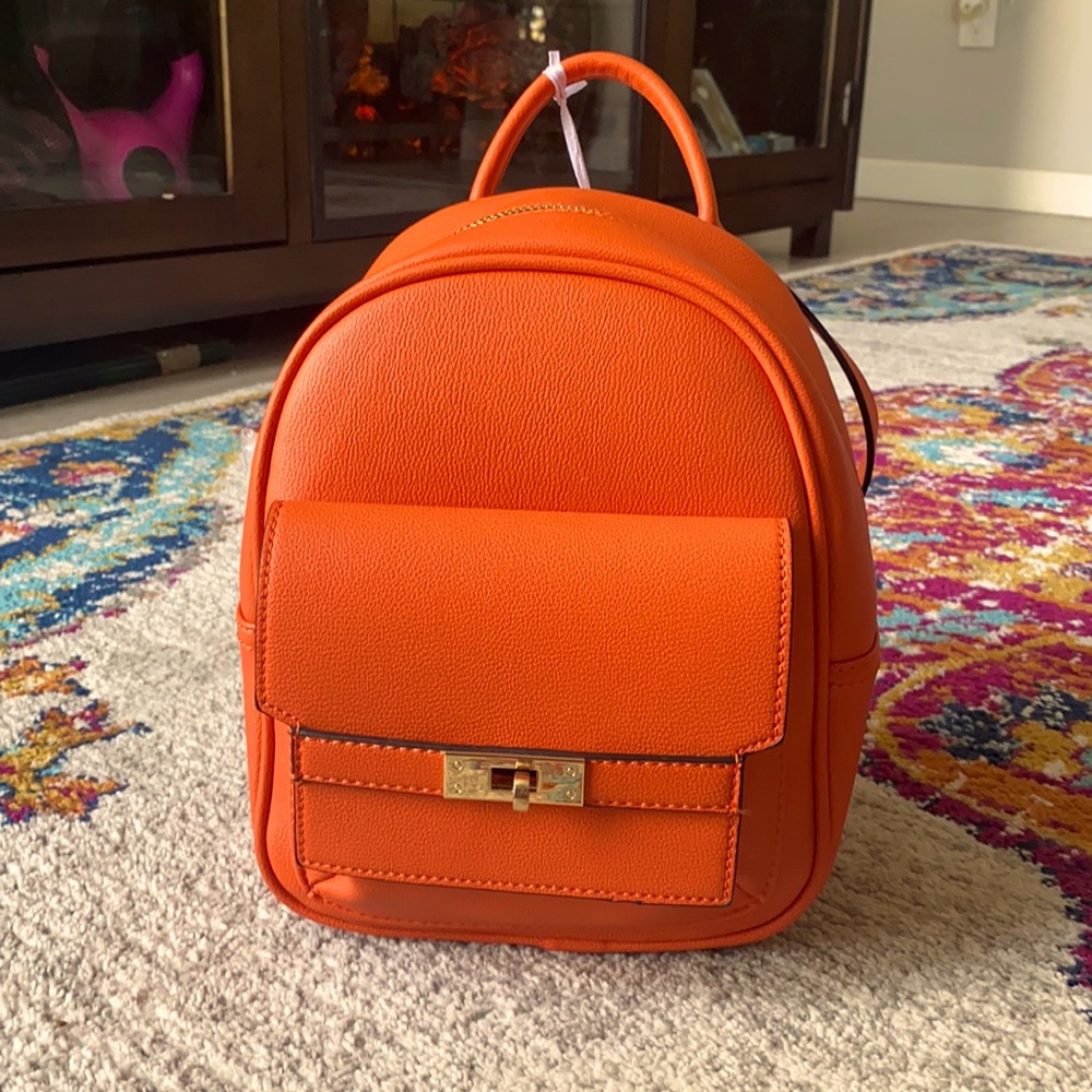 Brand new mini orange backpack